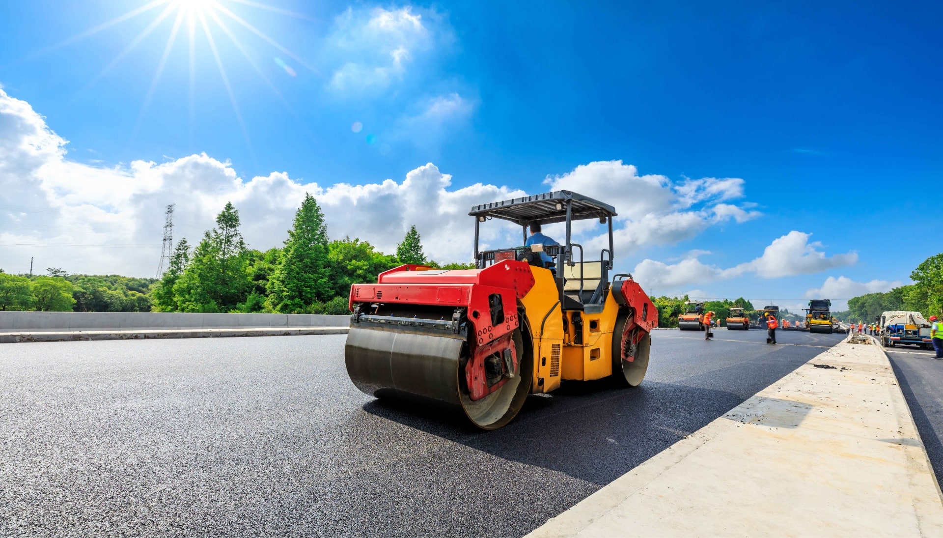 Smooth asphalt paving in Columbia, MD creates durable surfaces.